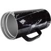 imageIRON FLASK Grip Novelty Coffee Mug  Leak Proof Vacuum Insulated Stainless Steel Bottle Double Walled Thermo Travel Hot Cold Water Metal Canteen  Aurora 24 Oz  Rubber BottomBlack Marquina