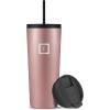 imageIRON FLASK Classic Tumbler  32 Oz BPAFree LeakProof Drinking Cup Vacuum Insulated Stainless Steel Water Bottle DoubleWalled Thermo Travel Mug for Hot ampamp Cold Beverages Car Cup Holder CompatibleRose Gold