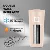 imageIRON FLASK Classic Tumbler  32 Oz BPAFree LeakProof Drinking Cup Vacuum Insulated Stainless Steel Water Bottle DoubleWalled Thermo Travel Mug for Hot ampamp Cold Beverages Car Cup Holder CompatibleSand