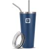 imageIRON FLASK Classic Tumbler  32 Oz BPAFree LeakProof Drinking Cup Vacuum Insulated Stainless Steel Water Bottle DoubleWalled Thermo Travel Mug for Hot ampamp Cold Beverages Car Cup Holder CompatibleTwilight Blue