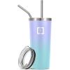 imageIRON FLASK Classic Tumbler  32 Oz BPAFree LeakProof Drinking Cup Vacuum Insulated Stainless Steel Water Bottle DoubleWalled Thermo Travel Mug for Hot ampamp Cold Beverages Car Cup Holder CompatibleCotton Candy