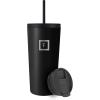 imageIRON FLASK Classic Tumbler  32 Oz BPAFree LeakProof Drinking Cup Vacuum Insulated Stainless Steel Water Bottle DoubleWalled Thermo Travel Mug for Hot ampamp Cold Beverages Car Cup Holder CompatibleMidnight Black
