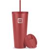 imageIRON FLASK Classic Tumbler  32 Oz BPAFree LeakProof Drinking Cup Vacuum Insulated Stainless Steel Water Bottle DoubleWalled Thermo Travel Mug for Hot ampamp Cold Beverages Car Cup Holder CompatibleRusty Red