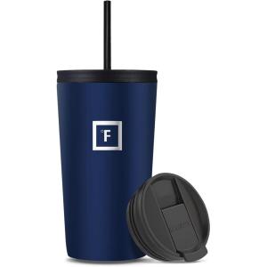 imageIRON FLASK Classic Tumbler  32 Oz BPAFree LeakProof Drinking Cup Vacuum Insulated Stainless Steel Water Bottle DoubleWalled Thermo Travel Mug for Hot ampamp Cold Beverages Car Cup Holder CompatibleTwilight Blue