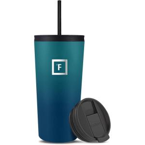 imageIRON FLASK Classic Tumbler  24 Oz BPAFree LeakProof Drinking Cup Vacuum Insulated Stainless Steel Water Bottle DoubleWalled Thermo Travel Mug for Hot ampamp Cold Beverages Car Cup Holder CompatibleDark Night