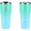 imageIRON FLASK Insulated Rover Tumbler wLid ampamp Straw  Leak Proof ampamp Stainless Steel Bottle for Hot ampamp Cold Drinks  Coffee Travel Mug Drinking Cup Water Metal Canteen Thermal Cup  Sky 24 Ounces