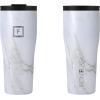 imageIRON FLASK Rover Tumbler 2024 Oz 2 Lids StrawFlip Vacuum Insulated Stainless Steel Bottle Modern Double Walled Simple Thermo Travel Mug Hydro Water Metal Canteen  Carrara Marble