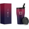 imageIRON FLASK Rover Tumbler 202 Lids Vacuum Insulated Stainless Steel Bottle Double Walled Drinking Cup  Thermos Travel Mug  Cotton Candy 32 OzDark Rainbow