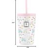 imageIRON FLASK 12oz Kids Tumblers with Lids ampamp Straws Cup Double Walled Vacuum Insulated Stainless Steel Cups for Hot ampamp Cold Drinks  NonSlip Splash ampamp Spill Proof  Puppy LandLama Rainbows
