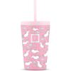 imageIRON FLASK 12oz Kids Tumblers with Lids ampamp Straws Cup Double Walled Vacuum Insulated Stainless Steel Cups for Hot ampamp Cold Drinks  NonSlip Splash ampamp Spill Proof  Puppy LandStardust Unicorns