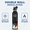 imageIRON FLASK Camping ampamp Hiking Hydration Canteens  3 Lids Narrow Straw Lid Leak Proof Vacuum Insulated Stainless Steel  Hot ampamp Cold Double Walled Sports Water Bottle  Graphite 16 OzRose Gold