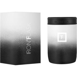 imageIRON FLASK Standard Can Cooler 12oz for Beer Soda Sparkling Water Drinks Insulated Stainless Steel Holder for Regular Cans  Day and Night