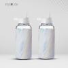 imageIRON FLASK Glass Sports Water Bottle  Straw Lid Airtight Leak Proof Vacuum Insulated Bosilicate Glass Silicone Sleeve Retains Temperature  Pearl 32 OzPearl
