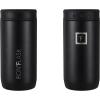 imageIRON FLASK Slim Can Cooler 12oz for Beer Hard Seltzer Energy Drinks Double Wall Vacuum Insulated Stainless Steel Drink Holder for Skinny Cans  Black