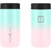 imageIRON FLASK Slim Can Cooler 12oz for Beer Hard Seltzer Energy Drinks Double Wall Vacuum Insulated Stainless Steel Drink Holder for Skinny Cans  Bubble Gum