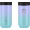 imageIRON FLASK Slim Can Cooler 12oz for Beer Hard Seltzer Energy Drinks Double Wall Vacuum Insulated Stainless Steel Drink Holder for Skinny Cans  Cotton Candy