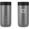 imageIRON FLASK Slim Can Cooler 12oz for Beer Hard Seltzer Energy Drinks Double Wall Vacuum Insulated Stainless Steel Drink Holder for Skinny Cans  Graphite