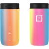 imageIRON FLASK Slim Can Cooler 12oz for Beer Hard Seltzer Energy Drinks Double Wall Vacuum Insulated Stainless Steel Drink Holder for Skinny Cans  Rainbow