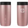 imageIRON FLASK Slim Can Cooler 12oz for Beer Hard Seltzer Energy Drinks Double Wall Vacuum Insulated Stainless Steel Drink Holder for Skinny Cans  Rose Gold