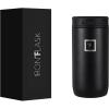 imageIRON FLASK Slim Can Cooler 12oz for Beer Hard Seltzer Energy Drinks Double Wall Vacuum Insulated Stainless Steel Drink Holder for Skinny Cans  Black