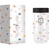 imageIRON FLASK Slim Can Cooler 12oz for Beer Hard Seltzer Energy Drinks Double Wall Vacuum Insulated Stainless Steel Drink Holder for Skinny Cans  Terrazzo