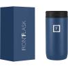 imageIRON FLASK Slim Can Cooler 12oz for Beer Hard Seltzer Energy Drinks Double Wall Vacuum Insulated Stainless Steel Drink Holder for Skinny Cans  Twilight Blue