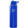 image:imageIRON FLASK Camping amp Hiking Hydration Flask with Straw Wide Mouth Insulated Stainless Steel Sports Water Bottle  32 oz Cotton CandyCobalt