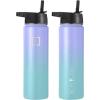 image:imageIRON FLASK Camping amp Hiking Hydration Flask with Straw Wide Mouth Insulated Stainless Steel Sports Water Bottle  32 oz Cotton CandyCotton Candy