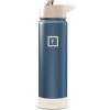 image:imageIRON FLASK Camping amp Hiking Hydration Flask with Straw Wide Mouth Insulated Stainless Steel Sports Water Bottle  32 oz Cotton CandyDesert Oasis