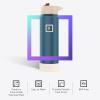 image:imageIRON FLASK Camping amp Hiking Hydration Flask with Straw Wide Mouth Insulated Stainless Steel Sports Water Bottle  32 oz Cotton CandyDream Sunset
