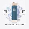 image:imageIRON FLASK Camping amp Hiking Hydration Flask with Straw Wide Mouth Insulated Stainless Steel Sports Water Bottle  32 oz Cotton CandyDream Sunset