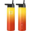 image:imageIRON FLASK Camping amp Hiking Hydration Flask with Straw Wide Mouth Insulated Stainless Steel Sports Water Bottle  32 oz Cotton CandyFire