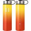 image:imageIRON FLASK Camping amp Hiking Hydration Flask with Straw Wide Mouth Insulated Stainless Steel Sports Water Bottle  32 oz Cotton CandyFire