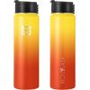 image:imageIRON FLASK Camping amp Hiking Hydration Flask with Straw Wide Mouth Insulated Stainless Steel Sports Water Bottle  32 oz Cotton CandyFire