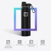 image:imageIRON FLASK Camping amp Hiking Hydration Flask with Straw Wide Mouth Insulated Stainless Steel Sports Water Bottle  32 oz Cotton CandyGraphite