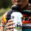 image:imageIRON FLASK Camping amp Hiking Hydration Flask with Straw Wide Mouth Insulated Stainless Steel Sports Water Bottle  32 oz Cotton CandySky