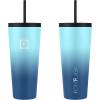 image:imageIRON FLASK Classic Tumbler  Vacuum Insulated Stainless Steel Water Bottle Double Walled Drinking Cup Insulated Travel Mug Aurora 24 oz Solid LidBlue Waves