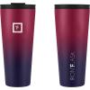 image:imageIRON FLASK Classic Tumbler  Vacuum Insulated Stainless Steel Water Bottle Double Walled Drinking Cup Insulated Travel Mug Aurora 24 oz Solid LidDark Rainbow