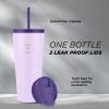 image:imageIRON FLASK Classic Tumbler  Vacuum Insulated Stainless Steel Water Bottle Double Walled Drinking Cup Insulated Travel Mug Aurora 24 oz Solid LidLavender