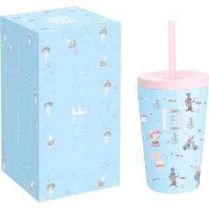 image:imageIRON FLASK Classic Tumbler  Vacuum Insulated Stainless Steel Water Bottle Double Walled Drinking Cup Insulated Travel Mug Gelato 12 oz Kids