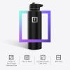 image:imageIRON FLASK Camping amp Hiking Hydration Flask with Straw Wide Mouth Insulated Stainless Steel Sports Water Bottle  Twilight Blue 40 oz  Straw 1 LidCashmere Cream