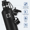 image:imageIRON FLASK Camping amp Hiking Hydration Flask with Spout BPAFree Insulated Stainless Steel Sports Water Bottle  32 oz Fire Red