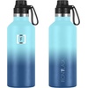 image:imageIRON FLASK Sports Water Bottle  32 Oz 3 Lids Spout Lid Leak Proof Vacuum Insulated Stainless Steel Hot Cold Double Walled Thermo Mug Standard Metal Canteen