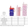 image:imageIRON FLASK 14 oz Kids Insulated Water Bottle  Vacuum Insulated Kids Water Bottle with Leakproof Straw Lid  BPA Free Sunny DayRose