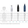 image:imageIRON FLASK 14 oz Kids Insulated Water Bottle  Vacuum Insulated Kids Water Bottle with Leakproof Straw Lid  BPA Free Sunny DayTwilight Blue