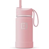 image:imageIRON FLASK 14 oz Kids Insulated Water Bottle  Vacuum Insulated Kids Water Bottle with Leakproof Straw Lid  BPA Free Sunny DayRose