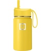 image:imageIRON FLASK 14 oz Kids Insulated Water Bottle  Vacuum Insulated Kids Water Bottle with Leakproof Straw Lid  BPA Free Sunny DaySunny Day