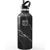 image:imageIRON FLASK 24 oz Narrow Mouth Water Bottle with StrawBlack Marquina