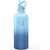 image:imageIRON FLASK 24 oz Narrow Mouth Water Bottle with StrawBlue Waves