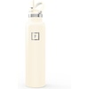 image:imageIRON FLASK 24 oz Narrow Mouth Water Bottle with StrawCashmere Cream